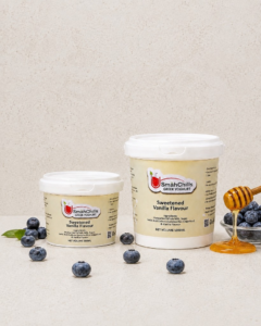 SmahChills Greek Yoghurt Sweetened Vanilla 500ml and 1000ml